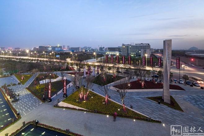 郑州万科城市花园广场景观设计项目locusassociates现代景观园林人网